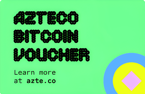 Azteco Bitcoin Voucher - On-chain