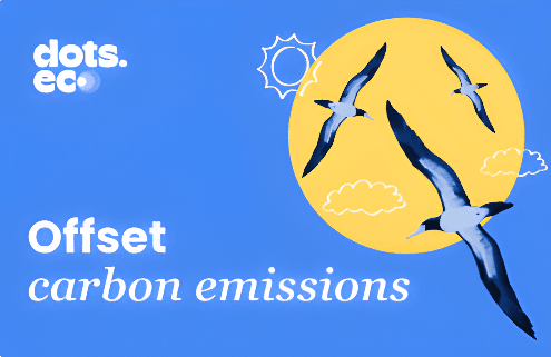 Dots.eco - Offset 10 kgs of CARBON EMISSIONS