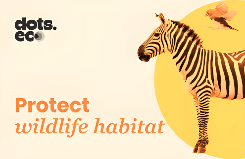 Dots.eco - Protect 10 sqf of wildlife habitat