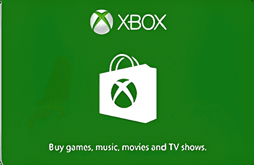 Microsoft Xbox Live Digital Gift Card
